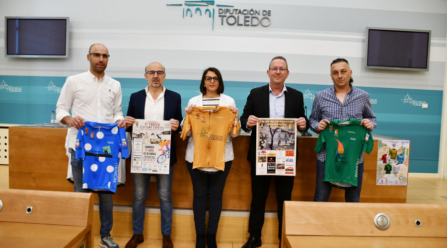 Diputación de Toledo muestra su apoyo a la “I Vuelta Ciclista Cadete a Toledo 2024” por contribuir a promocionar la provincia